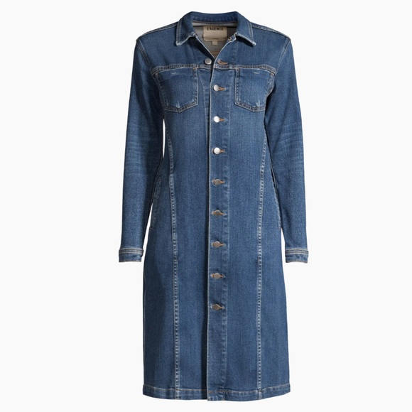 19. L’AGENCE Denim Jacket/Dress - Picture 8 of 13